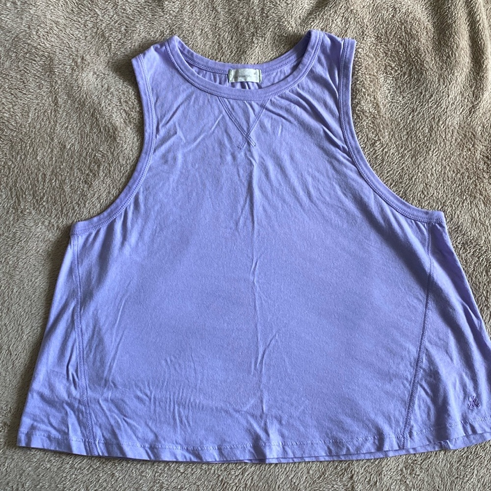 Lilac alternative yoga top